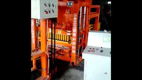QTJ4 25D fully automatic block making machine