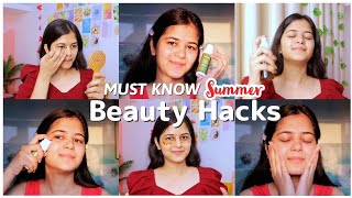 Must Know SUMMER BEAUTY Hacks..!!✨ Every Girl should know. #skincare #summer