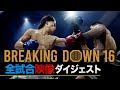 【全試合映像】ブレイキングダウン16 ダイジェスト【目次つき】