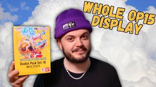 OP15 Double Pack Display Opening ~ The One Piece Card Game Booster Box