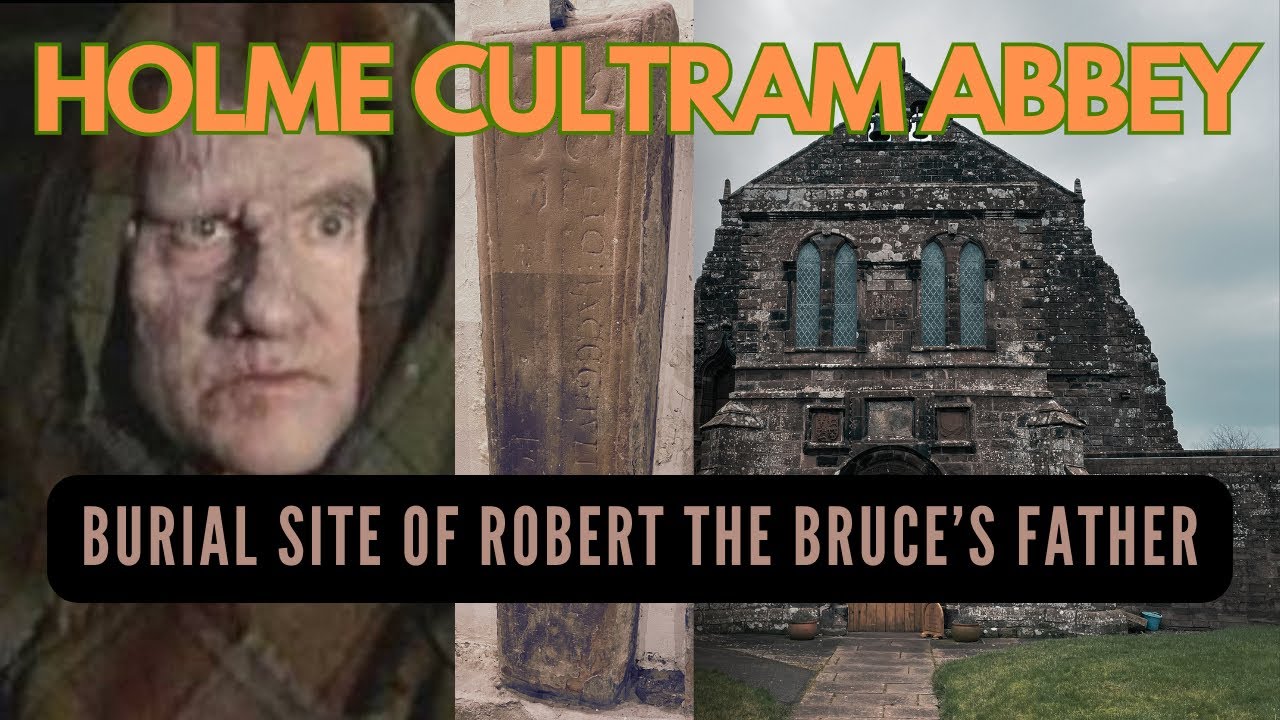 Роберт Брюс сжигает аббатство, где похоронен его отец.