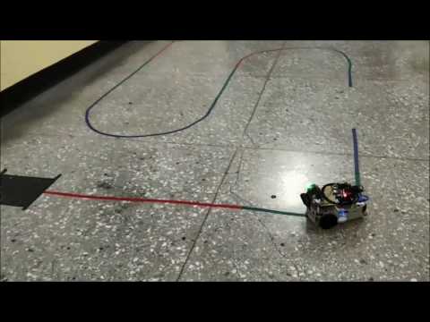 RGB機器視覺辨識自走車測試(Raspberry Pi, Visual Recognition, Python, OpenCV, Arduino, Robot, Webcam, Maker)
