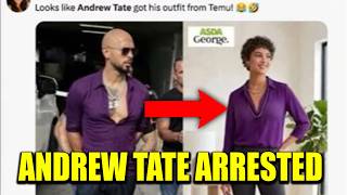 UPDATE: Andrew Tate CLOWNED For Absurd Arrest Fit UPDATE: Andrew Tate CLOWNED For Absurd Arrest Fit