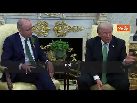 Video Trump ai politici irlandesi critici sull'operazione in Iran: 'Siete fortunati che io esista