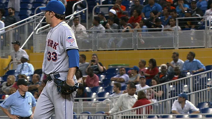 NYM@MIA: Harvey strikes out seven over 5 1/3 frames