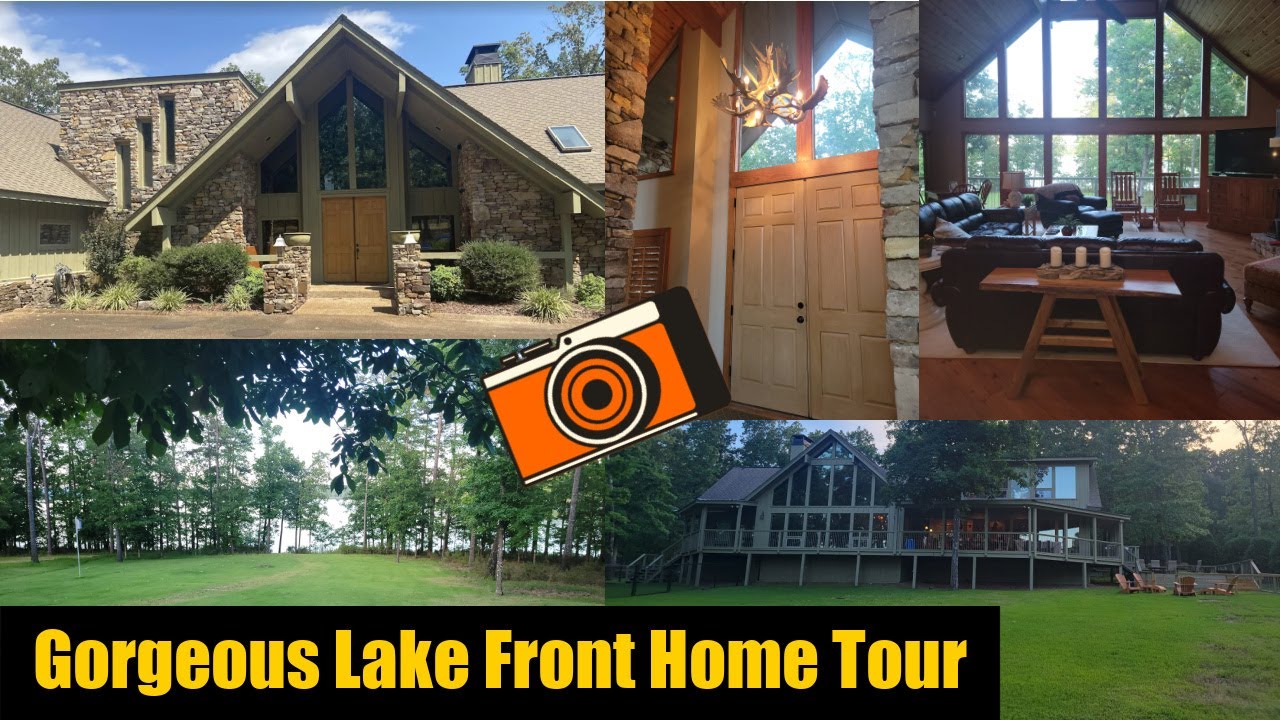 AMAZING Lake House Tour in Heber Springs, Arkansas VRBO House Tour