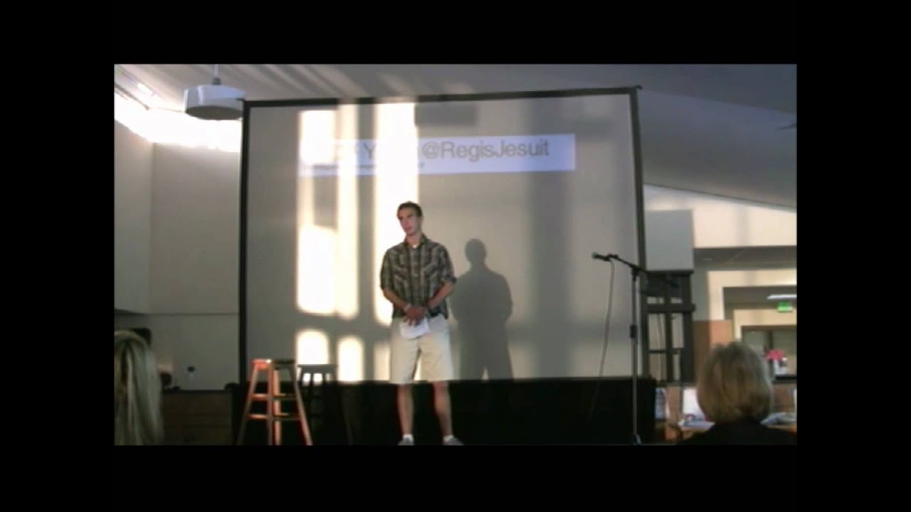 TEDxYouth@RegisJesuit - Sean Morton - Self Expression in Writing
