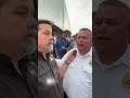 Interview with Brownsville, Texas fire chief Sheldon at a recent event.