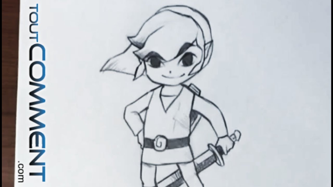 Dessiner Link De Zelda Cartoon Youtube