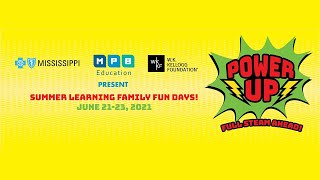Summer Learning Family Fun Day: Power Up! Wednesday, June 23, 2021