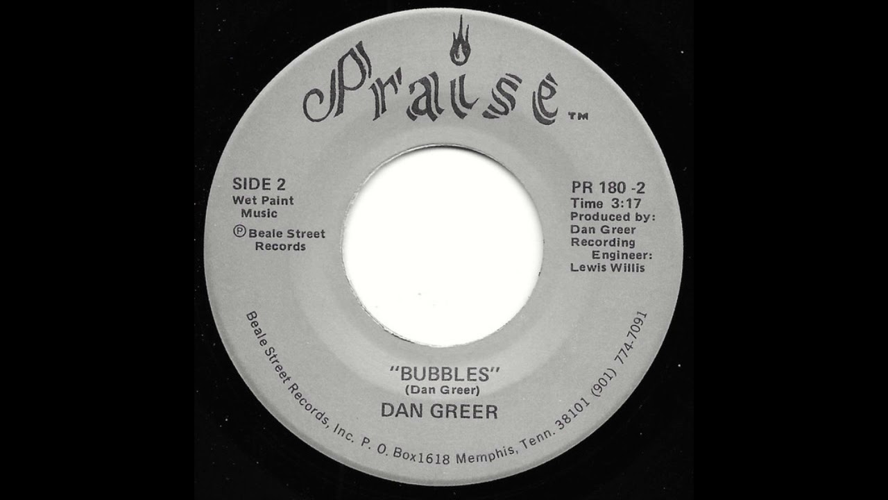 Dan Greer - Flying High / Bubbles (80's Private-Press soul)