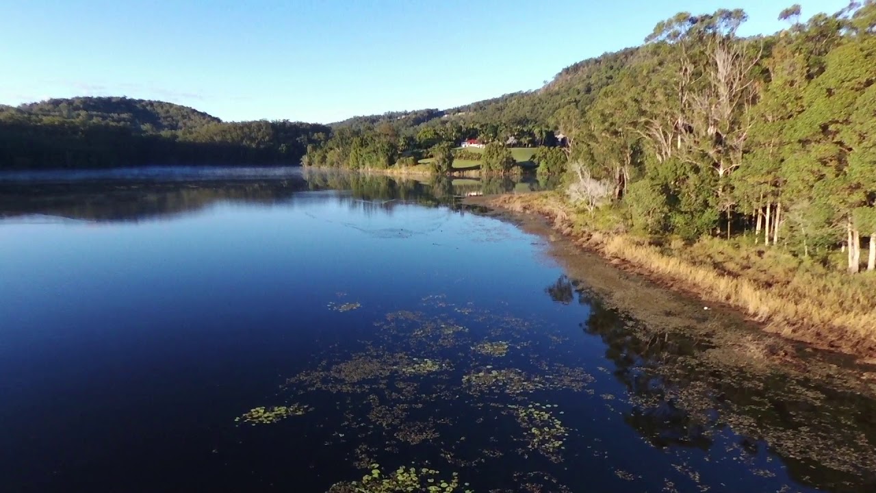 Wappa Dam  Sunshine Coast  Parrot Bebop 2