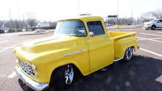 1956 Chevy 3100 PU Restomod PPI Walk-Around~ClassicGray.com