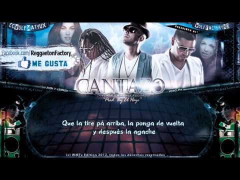Zion & Lennox Ft. Yomo - "Cantazo" con Letra ★New Reggaeton 2012★