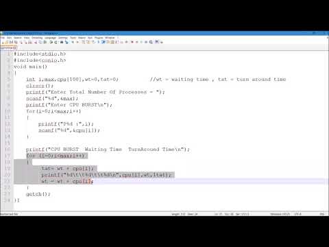 FCFS with same arrival time//CPU scheduling//Operating System