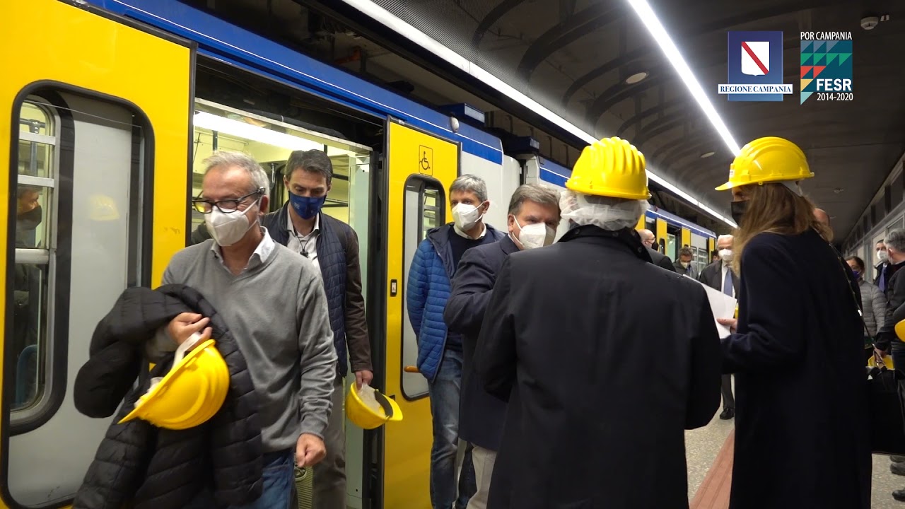 Metro Linea 6 di Napoli. Sopralluogo con la Commissione