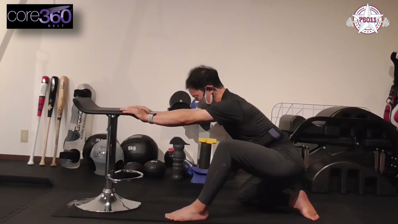 Core360ベルトのトレーニング方法｜腹腔内圧を高める呼吸・姿勢改善