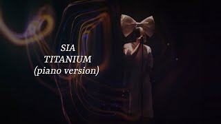 Sia - Titanium (Piano Version)