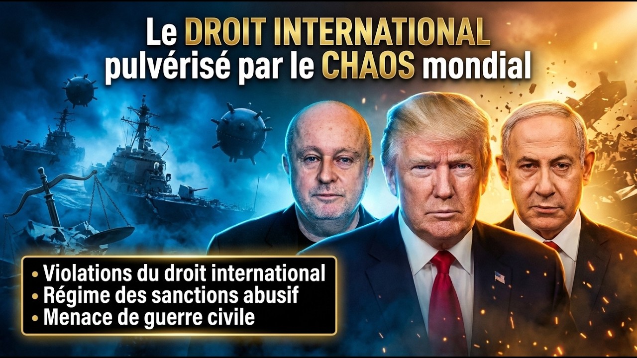 IRAN : le DROIT international écrasé par la loi du PLUS FORT | GPTV