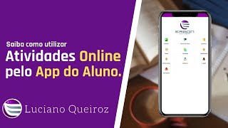 Como utilizar atividades online no Aplicativo do aluno (GEP - Sala de Aula) screenshot 1