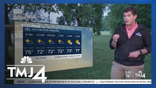 Temperatures cool off Tuesday before rain moves in Wednesday