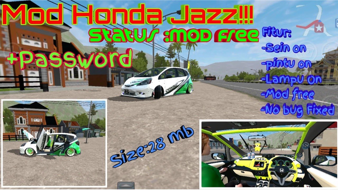 106+ Mod Mobil Honda Jazz Bussid Terbaru