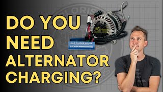 alternator charging or not? (for a camper electrical system)