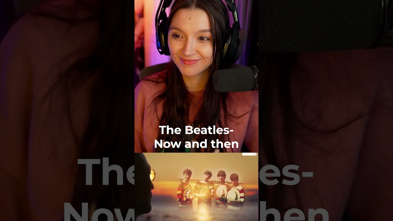 The Beatles - Now and then First Time Reaction #shorts #bisscute #musicreaction #reaction