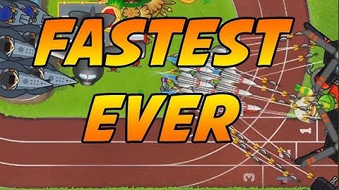 World Record Speedrun - Sprint Track - Bloons TD 5 Impoppable