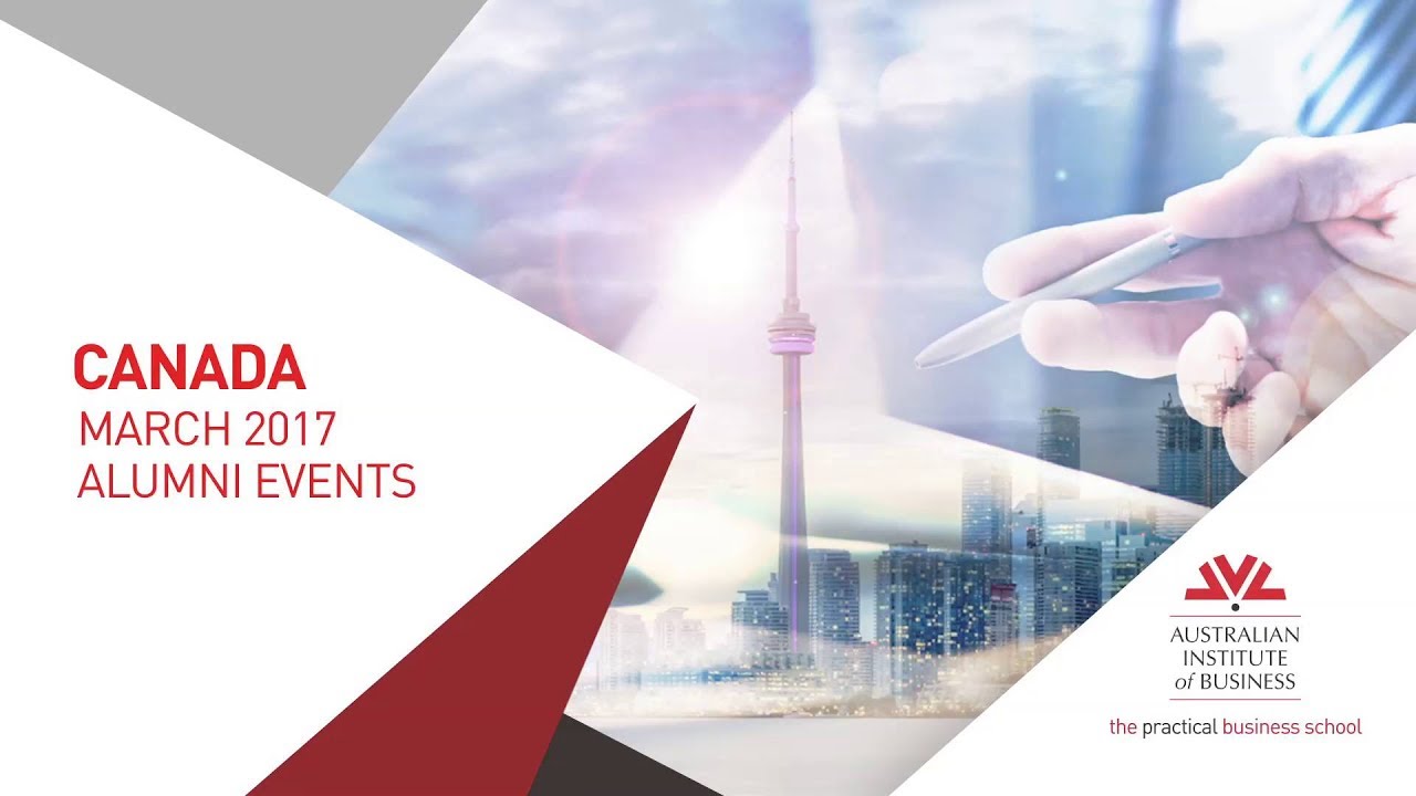AIB March 2017 Canada Alumni Events