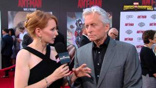 Michael Douglas Discusses Playing Hank Pym