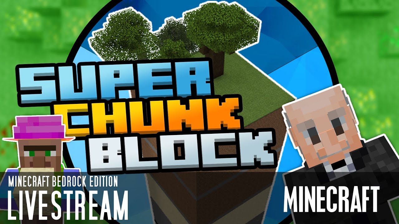 Super Chunk Block | Wither Skulls | Minecraft Bedrock Edition