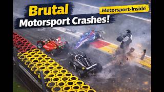 Crash Compilation ! Formula1, WRC Rally, Moto GP, Le Mans, DTM, 2021