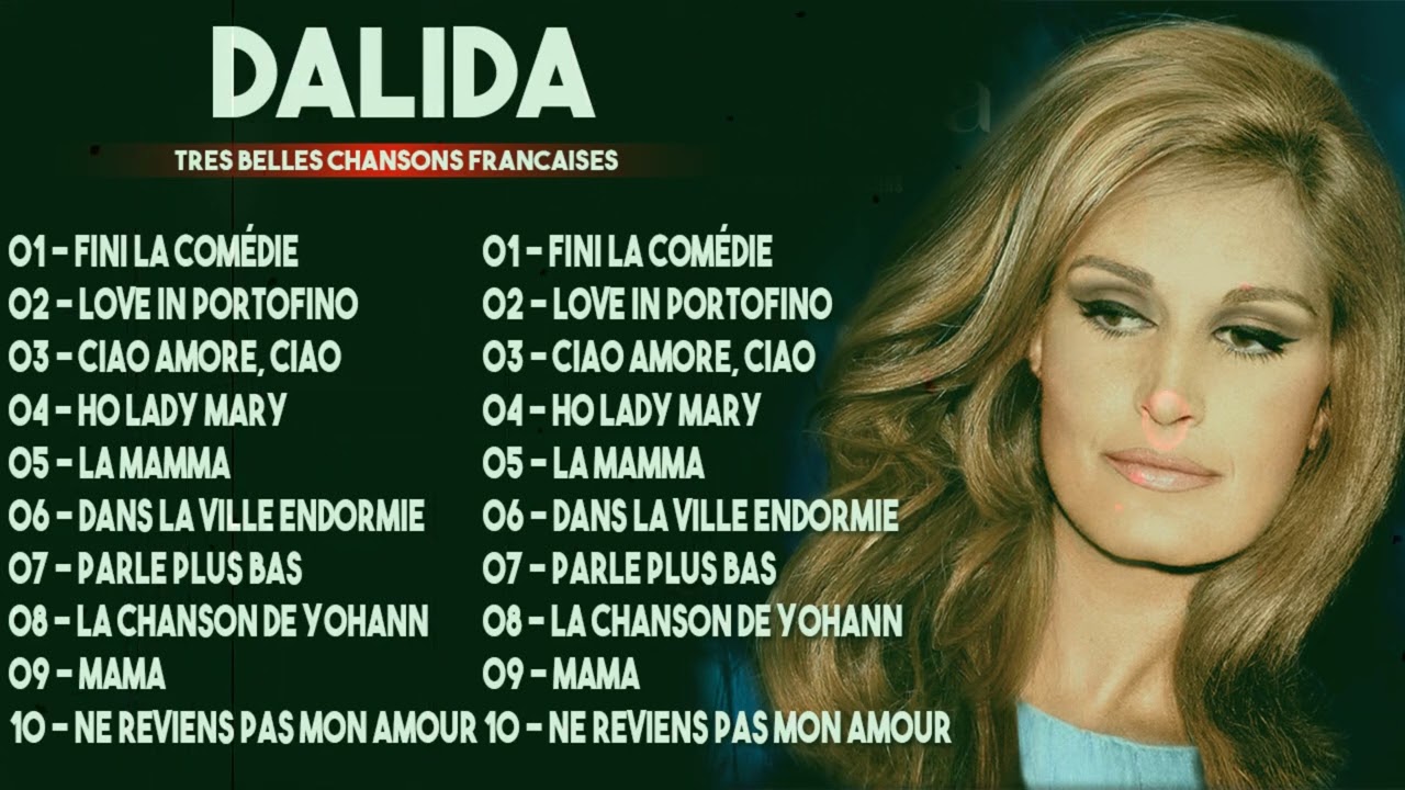 Dalida Les Plus Grands Succès - Les Meilleurs Chansons de  Dalida -  Dalida Greatest Hits vol8