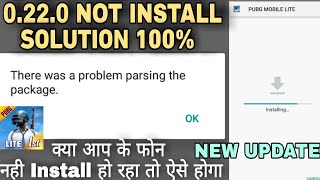Pubg Mobile Lite 0.22.0 App Not Install there was a problem parsing package Problem Solve !Pubg lite screenshot 1