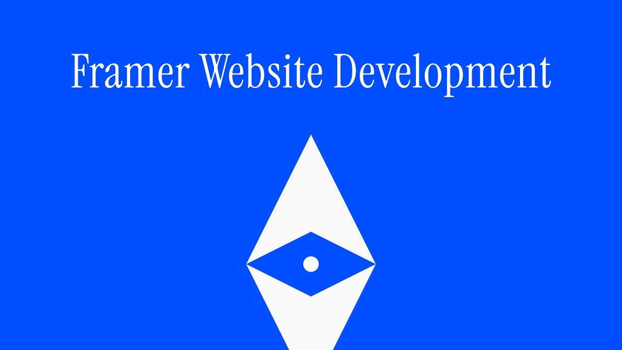 Relaunching All Seeing One as a Framer Design Studio