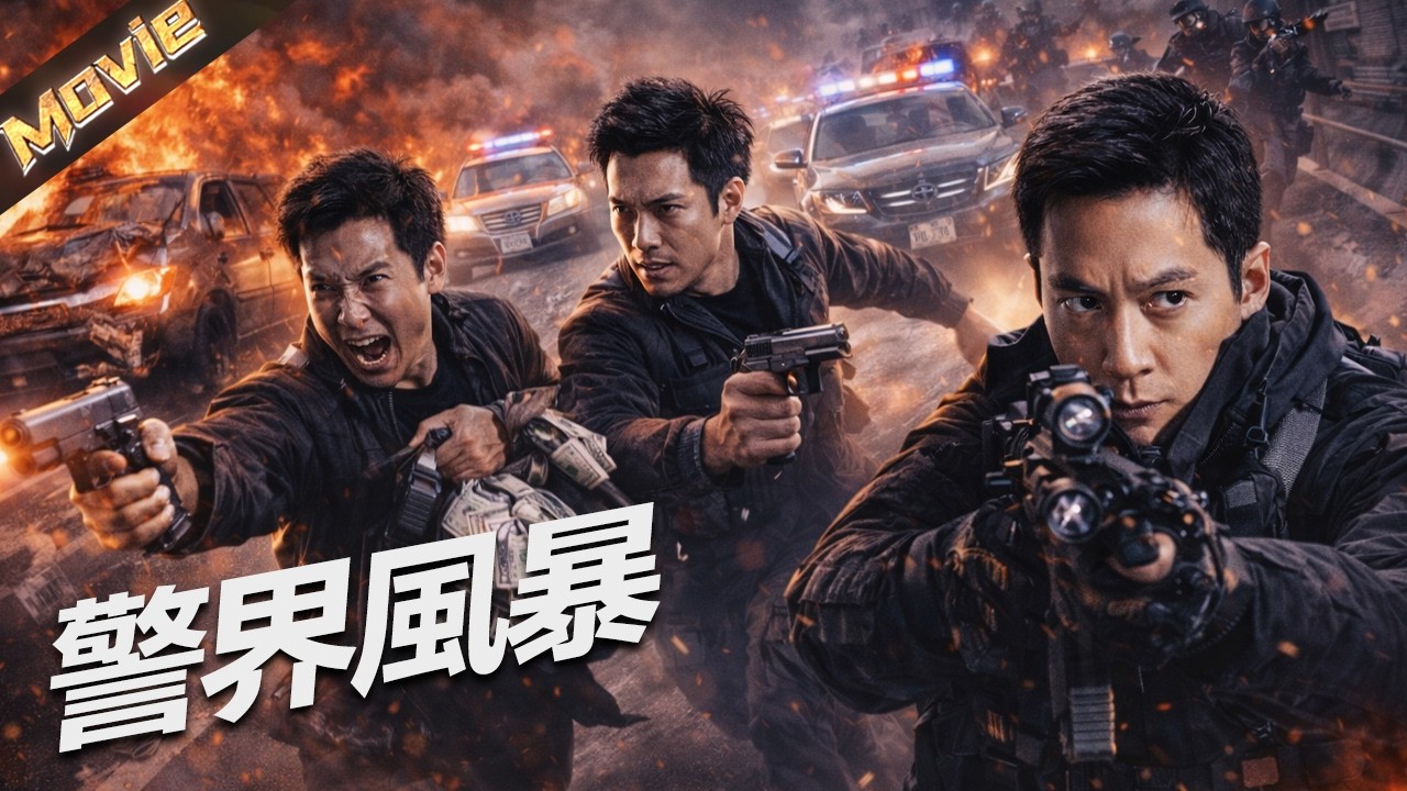 【2026高分動作電影】銀行爆炸引發全城槍戰，黑豹特警強勢出擊，幕後黑手竟是殺兄仇人 |〈警界風暴〉| #動作 #犯罪