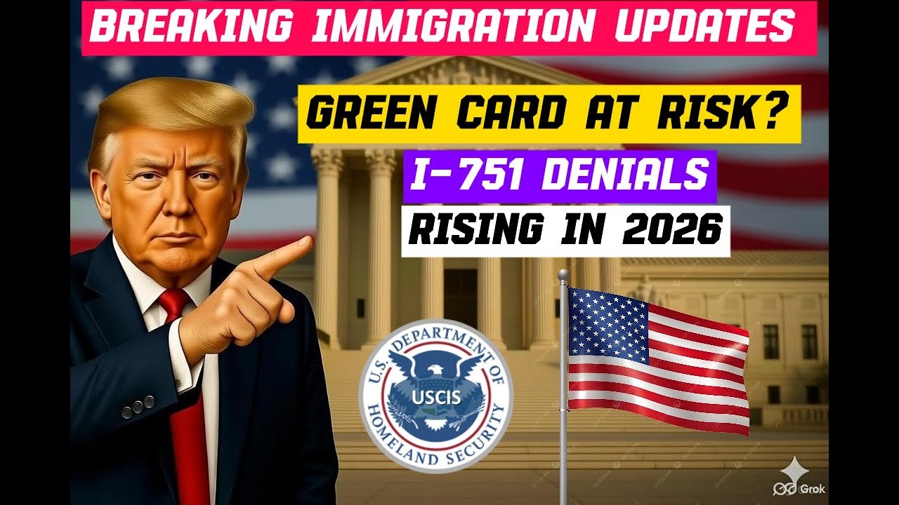 Marriage-Based Green Card at Risk? 🚨 Shocking Rise in I-751 Denials in 2026 | Us Immigration Update
