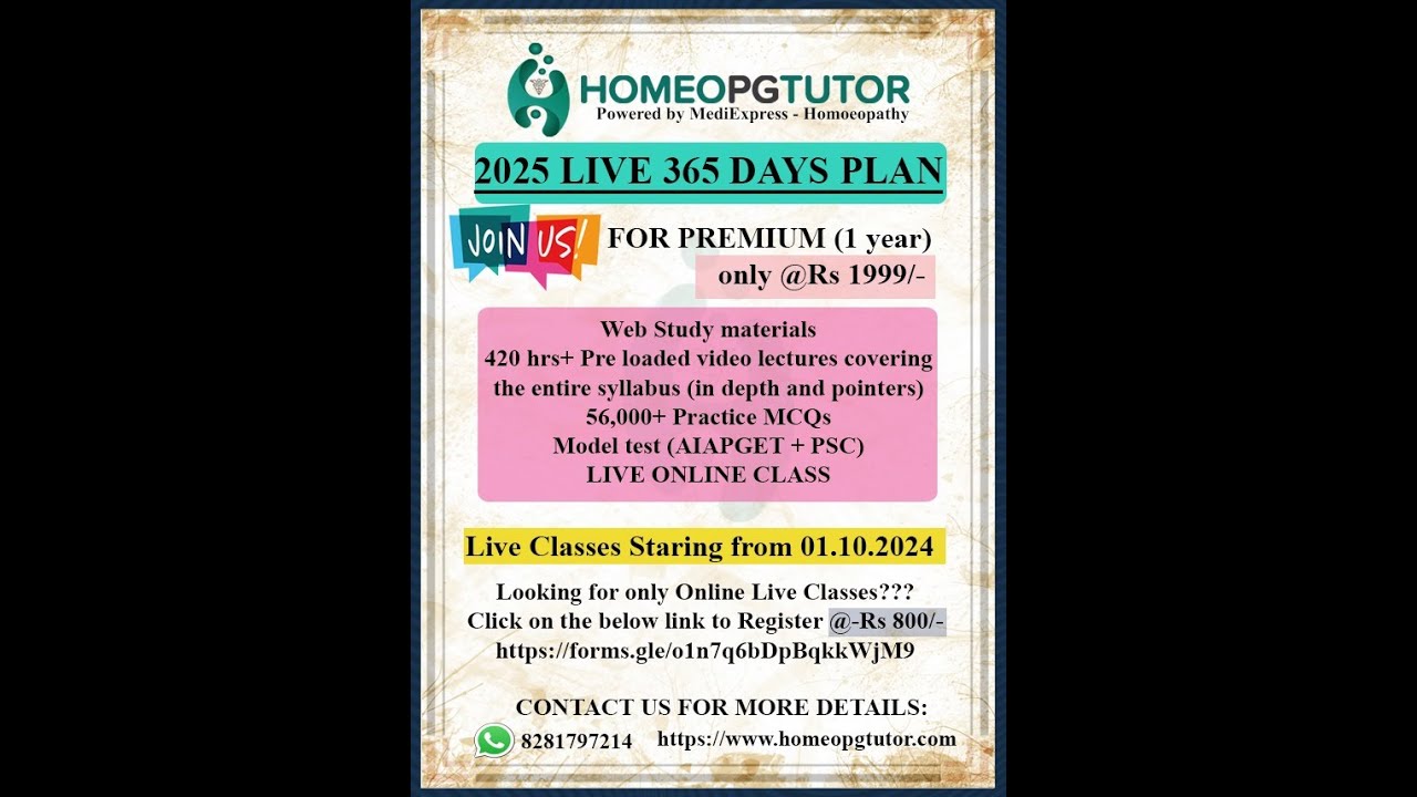 LIVE CLASSES 2025 AIAPGET- ORIENTATION