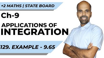 Class 12 | example 9.65 | Applications of Integration | Class 12 | State Board | ram maths