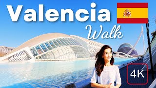 VALENCIA, SPAIN 🇪🇸 - Winter 2024 - 4K-HDR Walking Tour