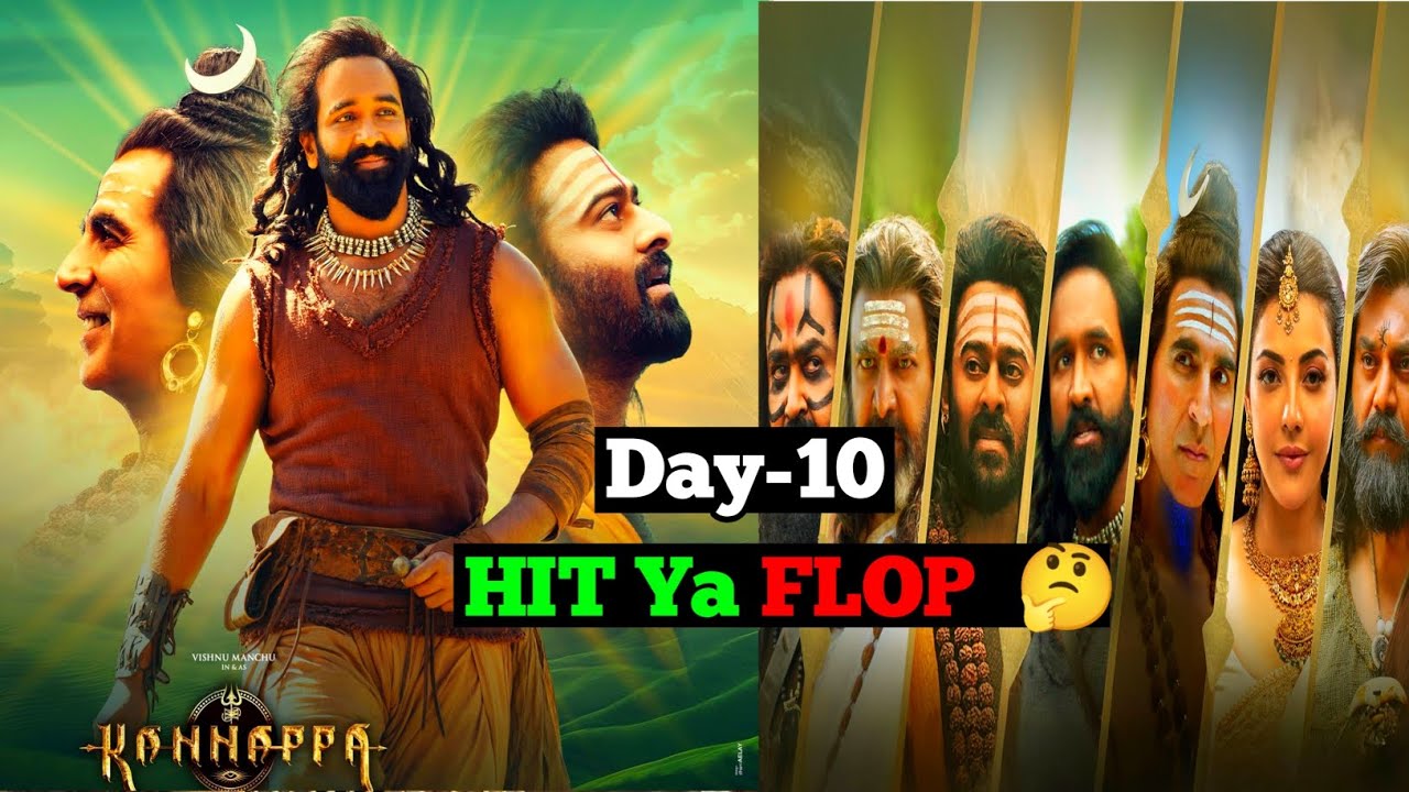 Kannappa Movie 10 Days Box Office Collection Worldwide Report