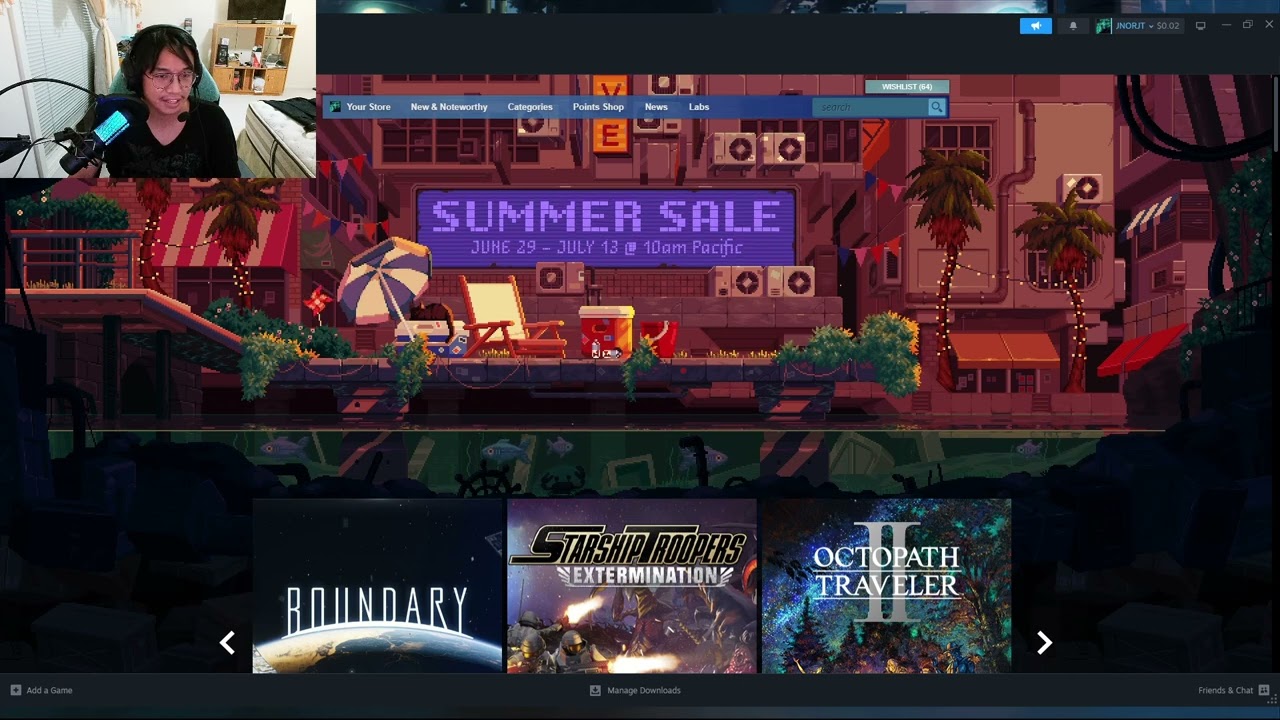 Buying The Steam Level 40 Seasonal Badge From The Steam Summer Sale 2022