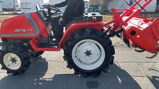 ASTE A-195トラクター ロータリー耕運機付き ASTE A-195トラクター ロータリー耕運機付き