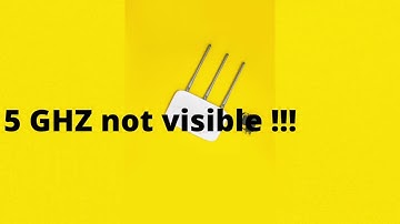 5Ghz network not visible on Windows 7