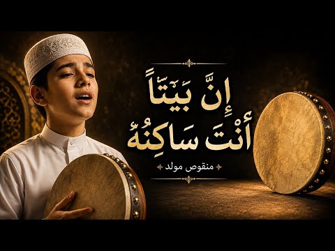 إِنَّ بَيْتًا أَنْتَ سَاكِنُهُ | Manqoos Mawlid Baith | Sweet Boy Vocal | Fouzan Media