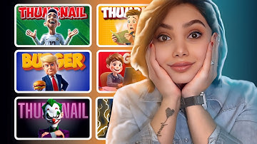 Create CLICKABLE THUMBNAILS in Canva! (No skills needed)