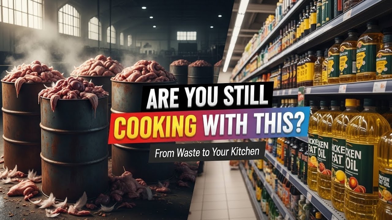 Is Your Cooking Oil Made From Chicken Waste? Shocking Factory Truth