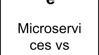 Microservices vs monolith?