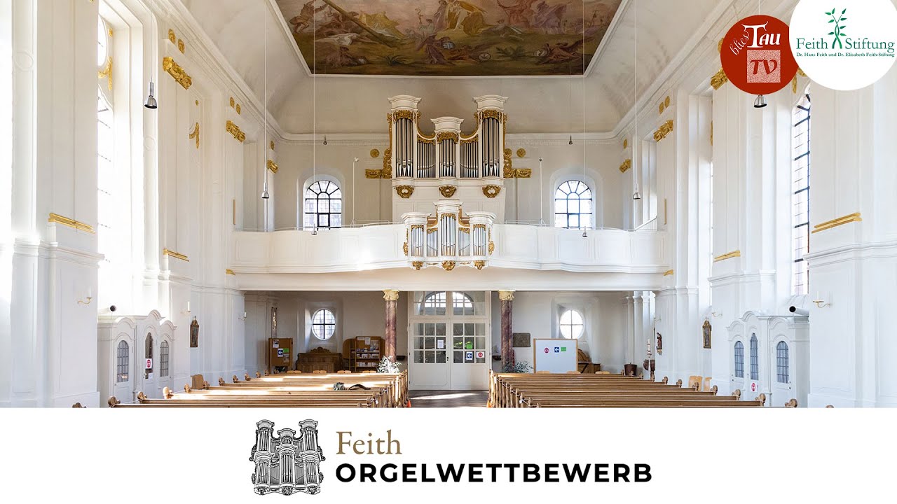 LIVE- Abschlusskonzert 1. Internat. Feith-Orgelwettbewerb Schlosskirche Blieskastel | 14.08.2022
